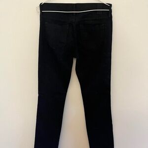 Gold Sign Black Jeans